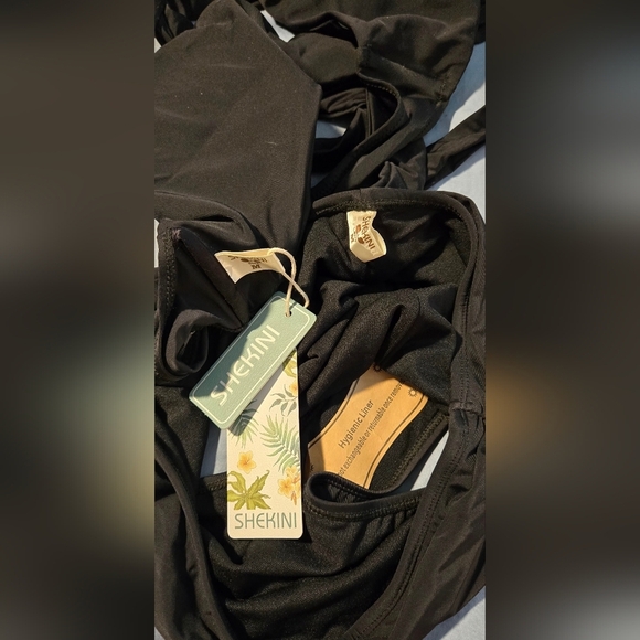 SHEKINI Women Push Up Bikini With Ruched Bottoms #685 - Picture 4 of 12